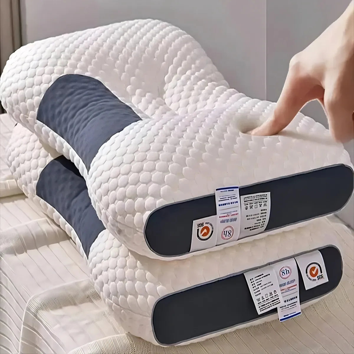 Almohada Cervical 3D (2 unidades)